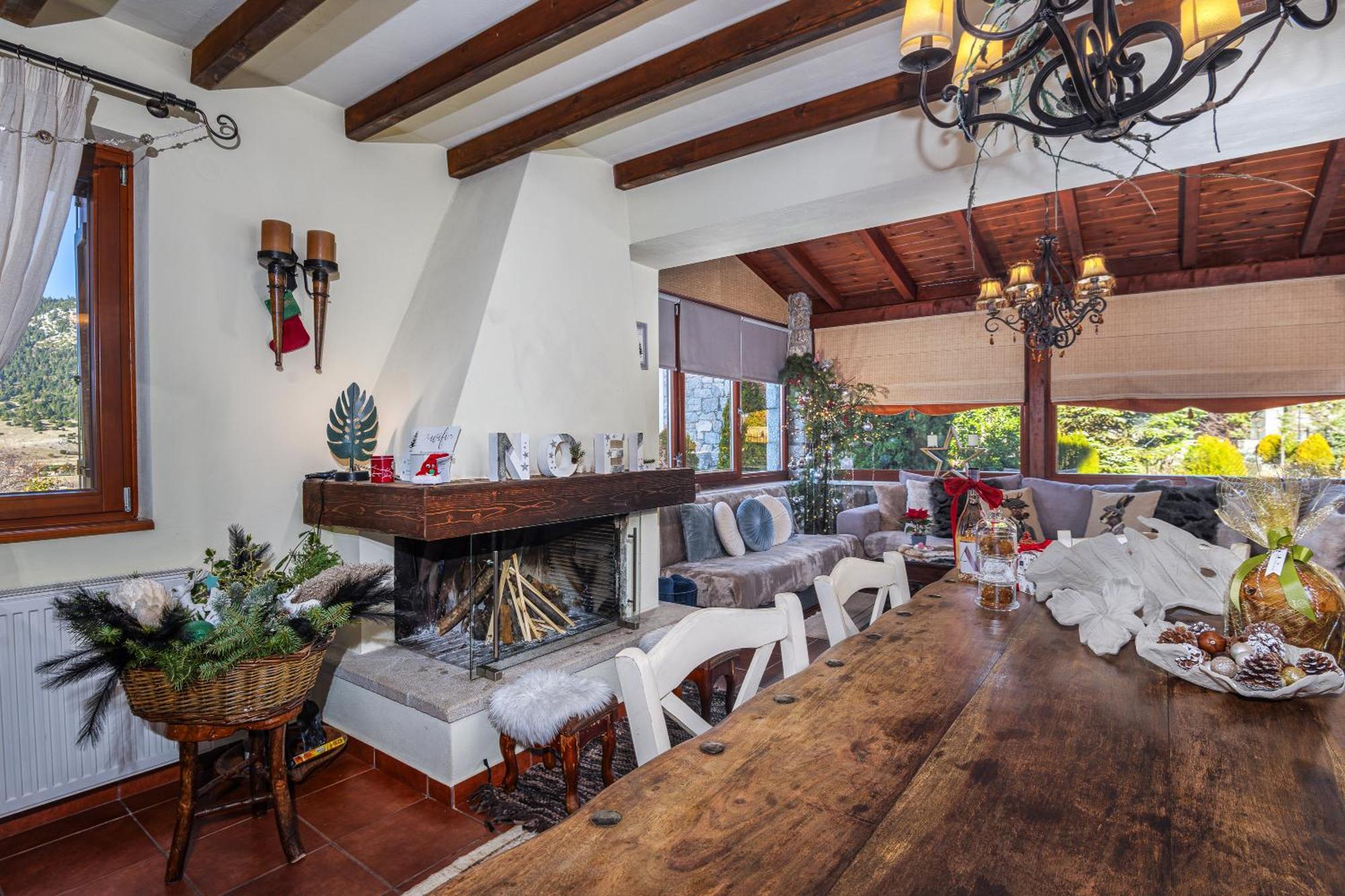 Livadi Cozy Villa Арахова Экстерьер фото