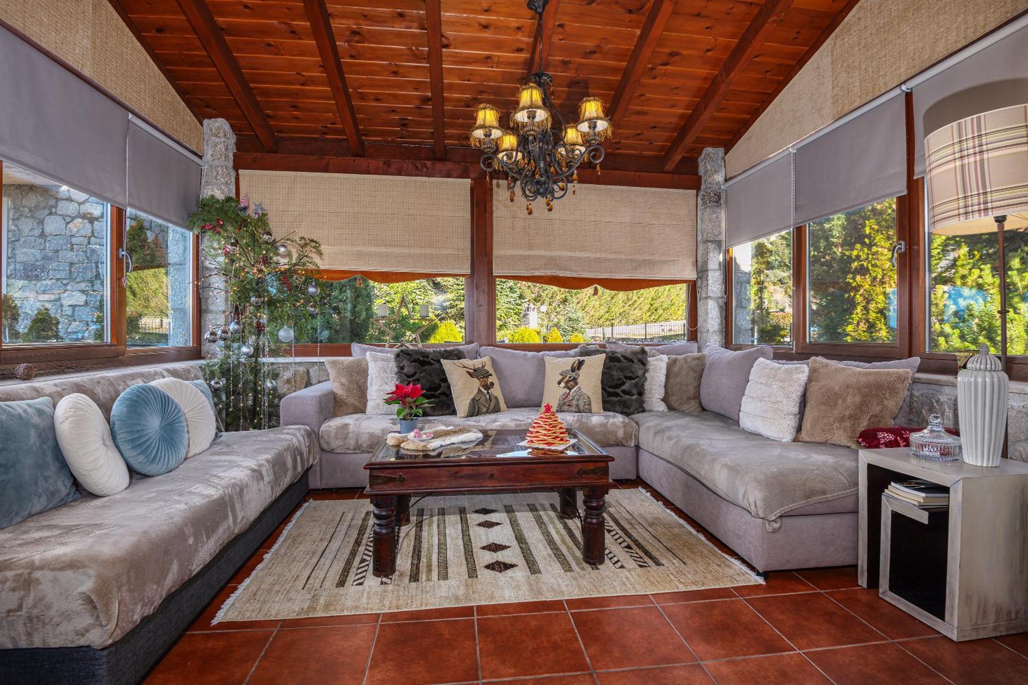 Livadi Cozy Villa Арахова Экстерьер фото